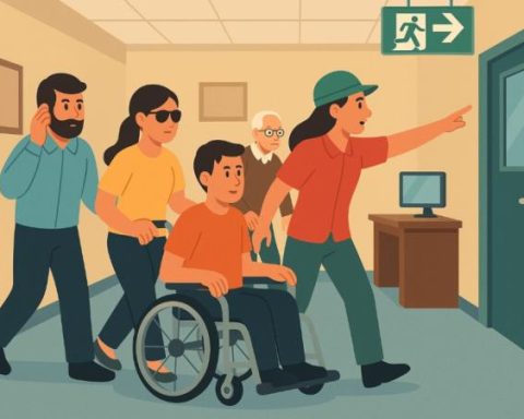 National Emergency Drill: people with disabilities face greater risk