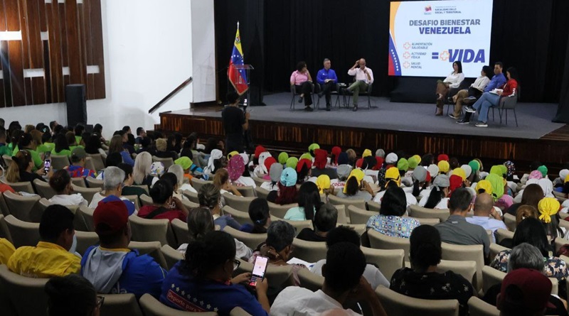 National Government promotes a healthy food plan in communities