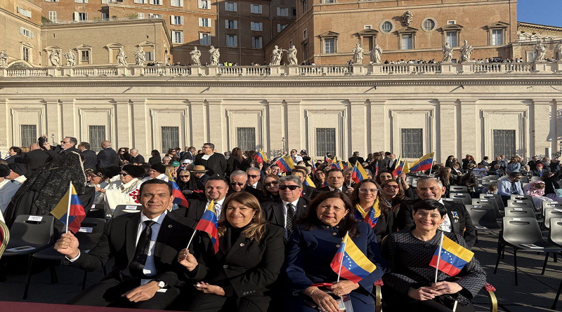 National delegation celebrates canonization of Venezuelan saints in the Vatican