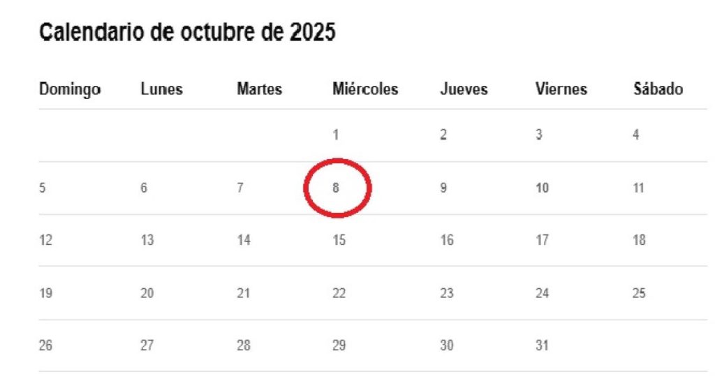 October 8 holiday: this is how payment is calculated if you have to work that day