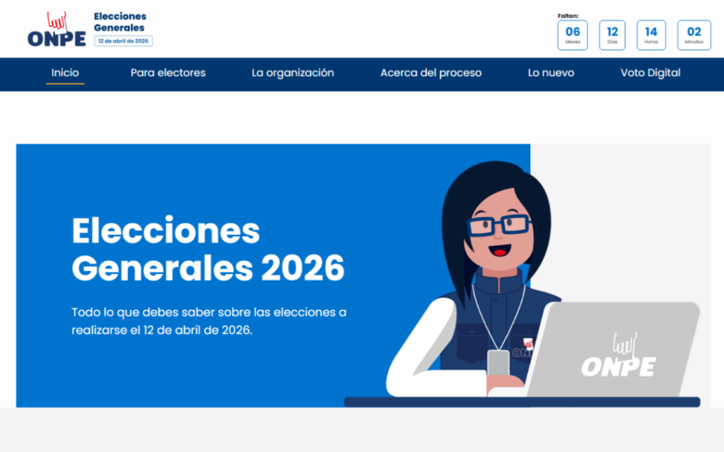 Onpe web spear about everything we should know for the elections