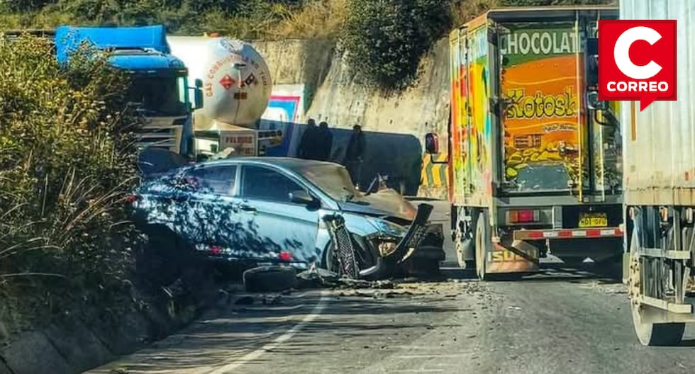 Pasco: Crash on the Central Highway leaves four injured, including a minor