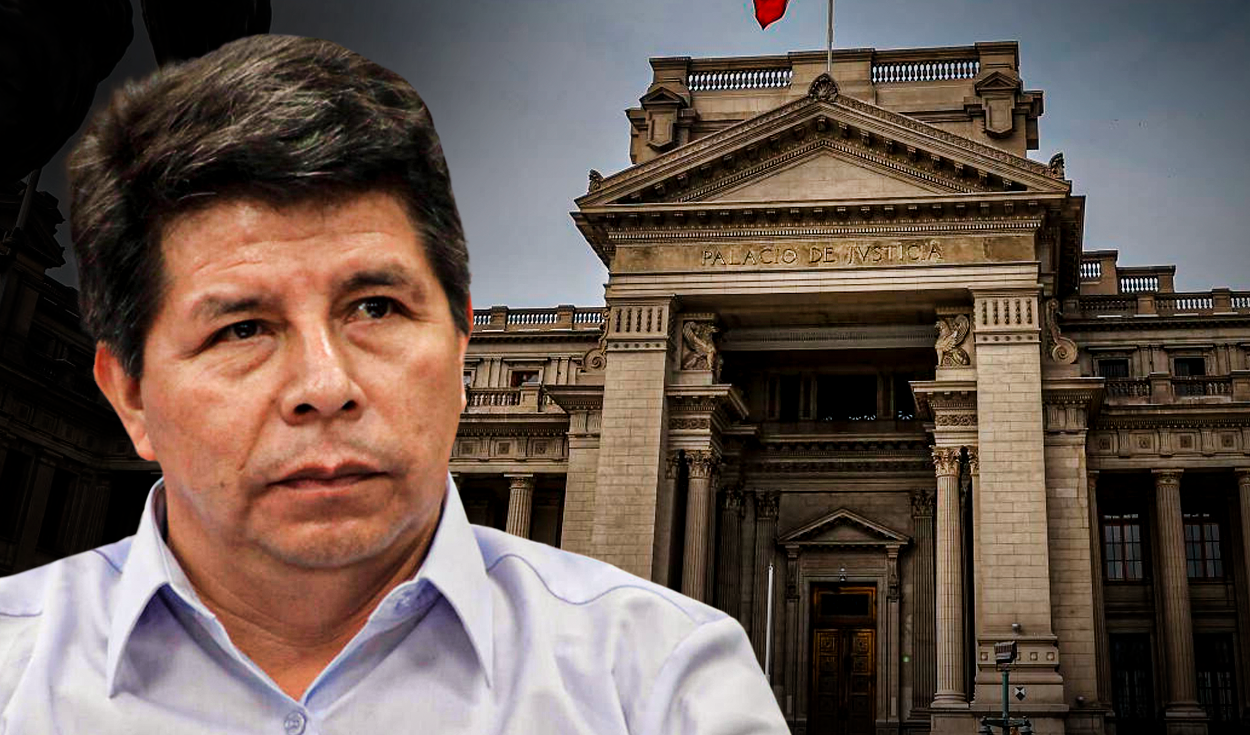 Pedro Castillo announces his support for the presidential pre-candidacy of Together for Peru during oral trial