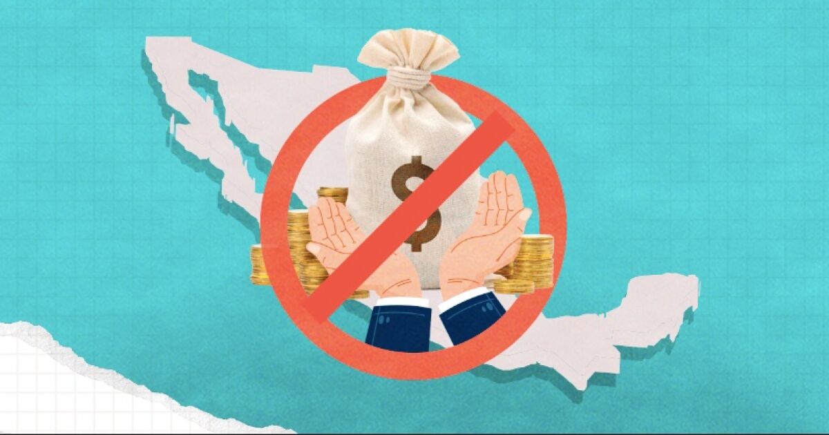 Perception of corruption rises in Mexico and "disguise" resources to combat it