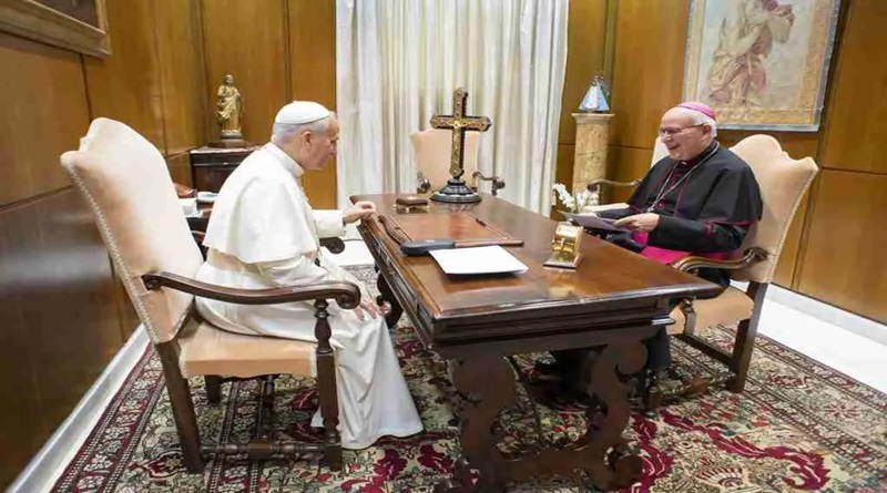 Papa León XIV recibe a Arzobispo de Caracas en El Vaticano