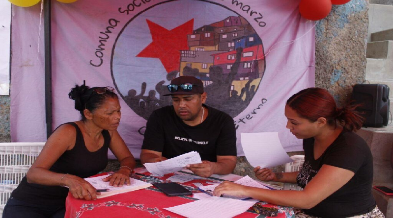 Fortalecen poder popular e impulsan consolidación de las comunas en Caracas