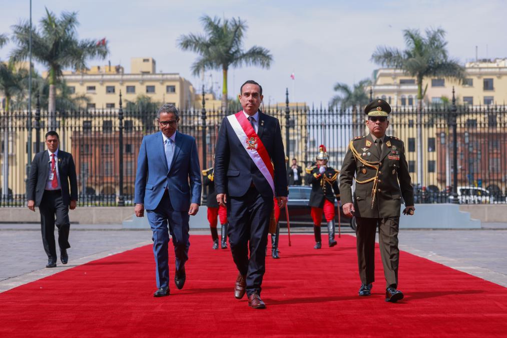 President Jerí calls for a "national agreement" to determine the agenda against citizen insecurity