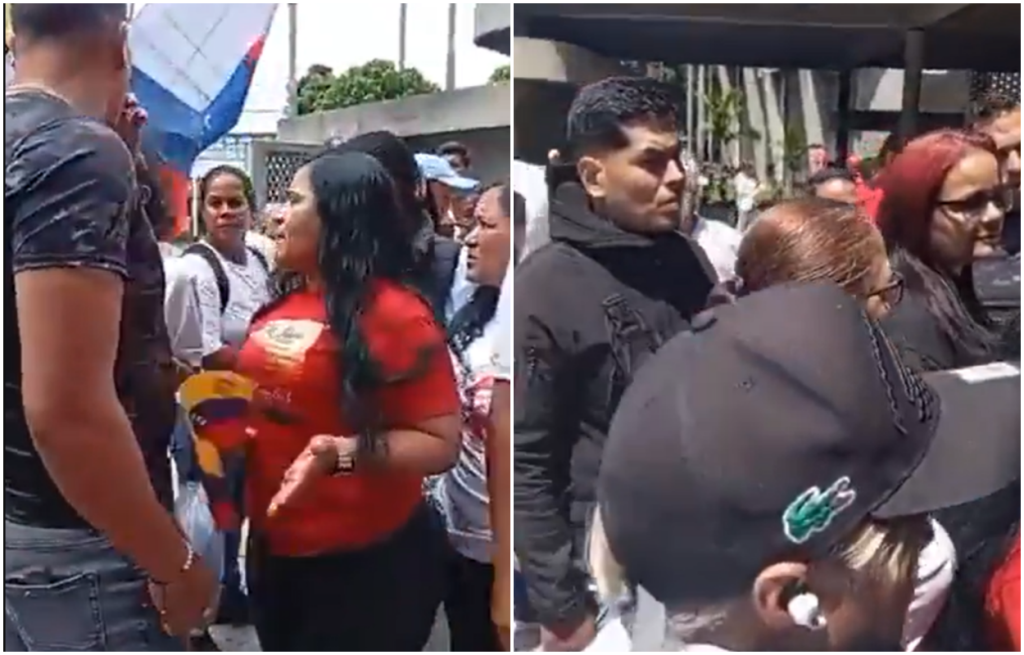 Pro-government group attacked relatives of political prisoners after a thanksgiving mass at the UCV