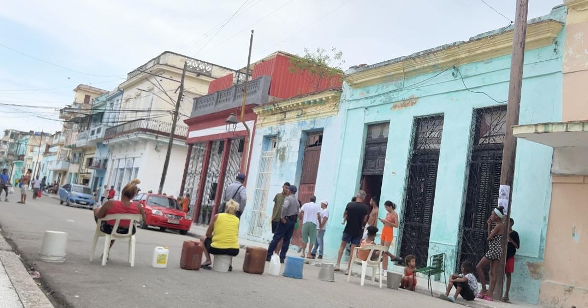 Protest in Regla, Havana, due to the lack of water