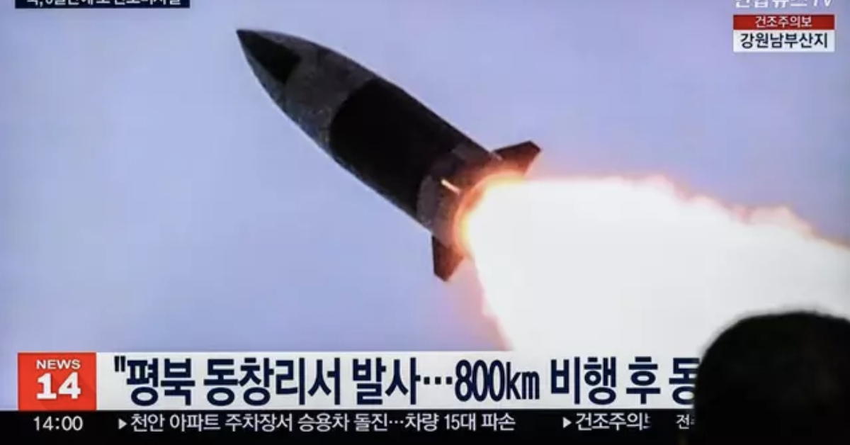 Pyongyang launches several short-range ballistic missiles before Trump's visit to the South