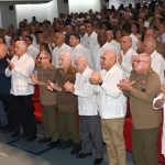 Raúl Castro reaparece en acto por aniversario del Partido Comunista