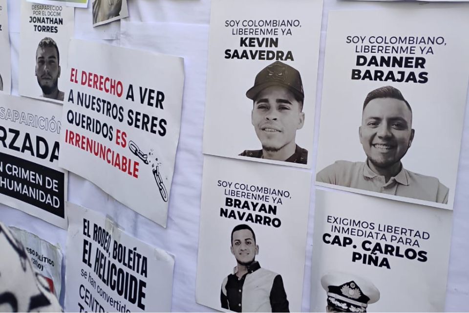 colombianos detenidos Kevin Saavedra