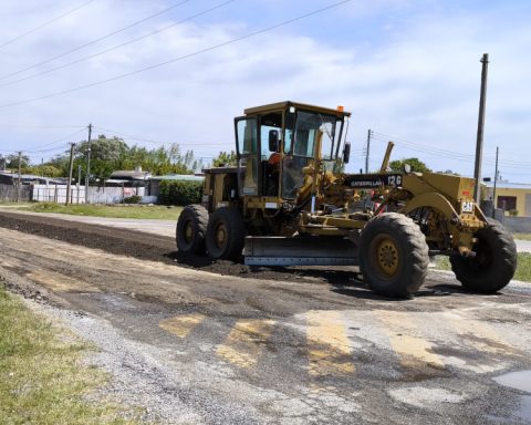 Repair of streets affected by sanitation in Juan Lacaze began