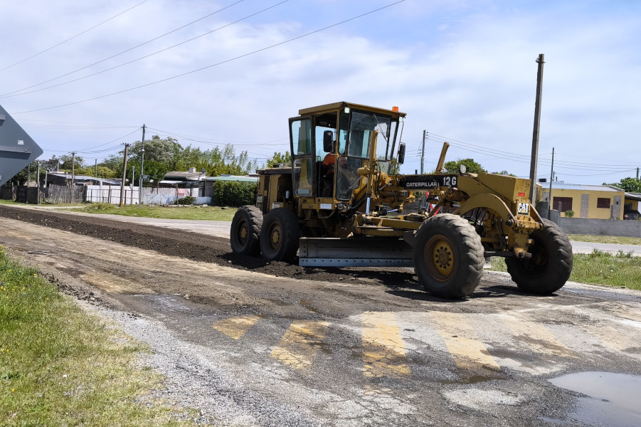 Repair of streets affected by sanitation in Juan Lacaze began