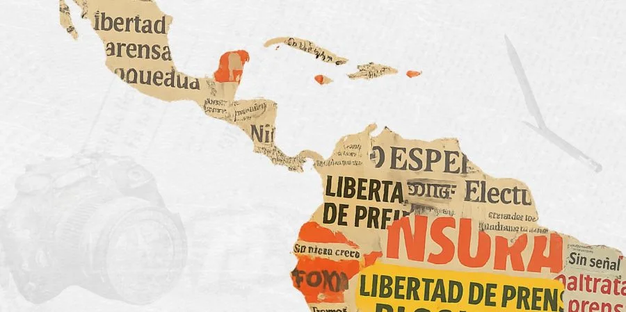 Detalle de la portada del informe 'Periodismo, violencia y persecución'