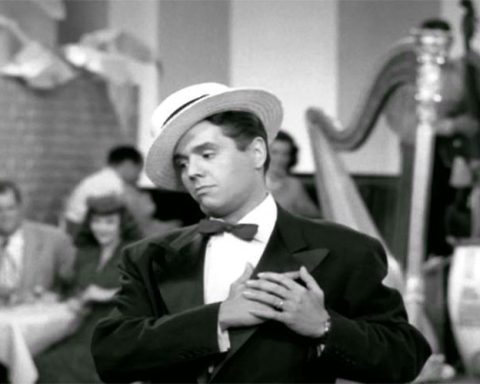 El santiaguero Desi Arnaz (1917-1986) interpretando a Ricky Ricardo. Foto: Fotograma de "The Cuban Pete".
