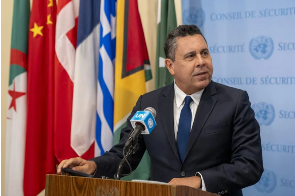 Samuel Moncada at the UN: There is a murderer roaming the Caribbean and he wants to overthrow Maduro