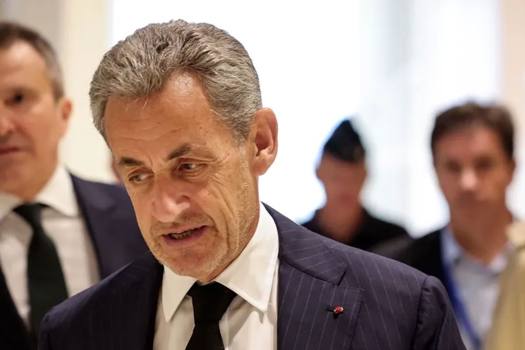 Sarkozy will enter prison on October 21 after conviction for Libyan financing of his campaign in 2007
