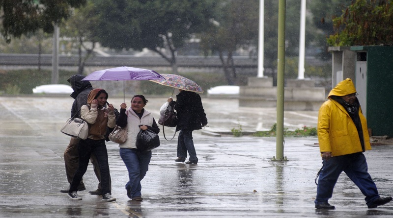 Scattered rains are expected in various regions of the country