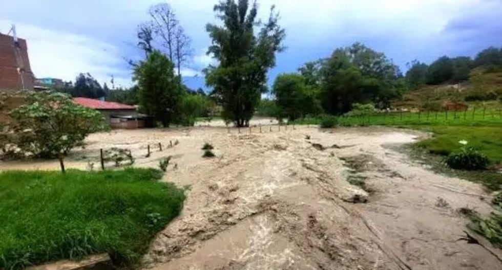 Senamhi reports heavy rains in Cajamarca with accumulations of up to 75 mm in Chota