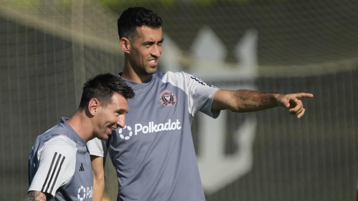 Sergio Busquets begins to say goodbye