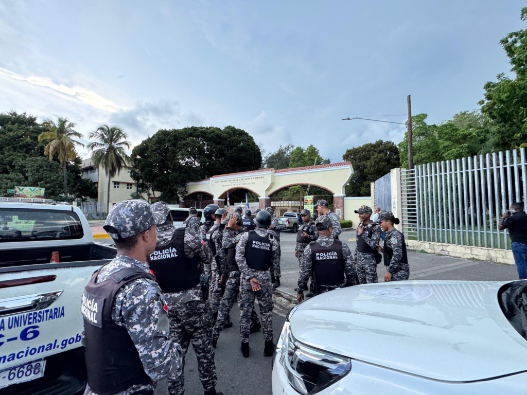 Shooting at the UASD: academy confirms that the injured are part of its security