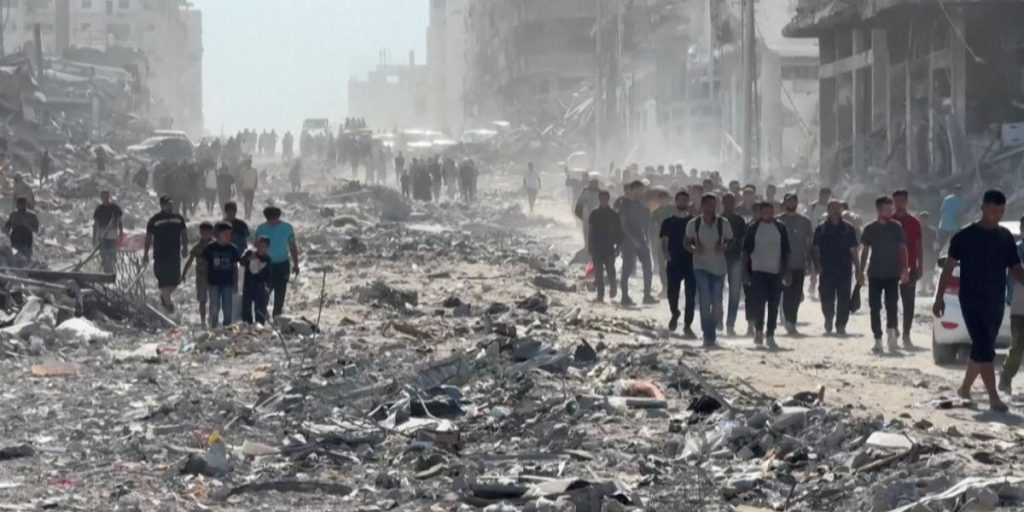 Some 200,000 people returned to northern Gaza since the ceasefire