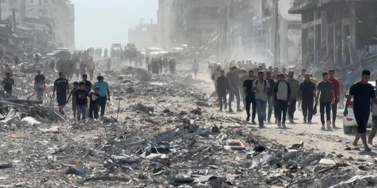 Some 200,000 people returned to northern Gaza since the ceasefire