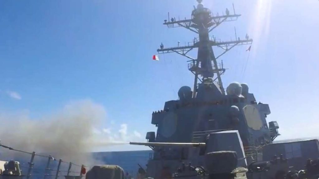 Southern US command executed maneuvers with real fire in the Caribbean
