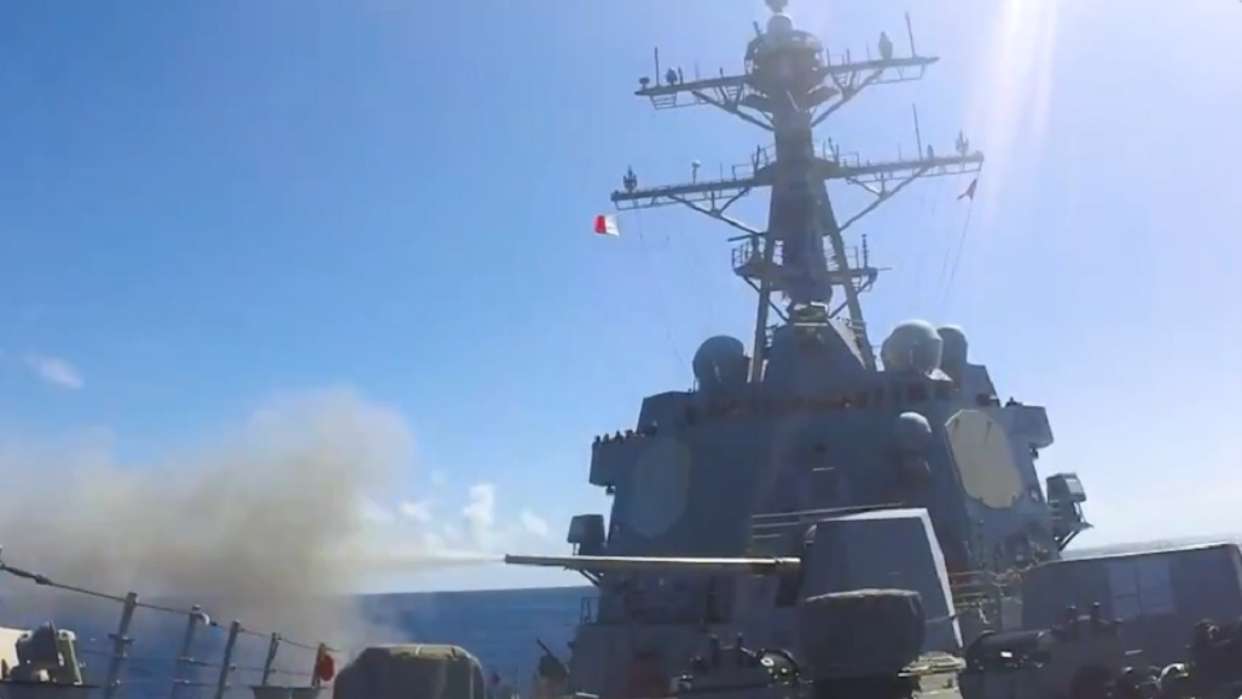 Southern US command executed maneuvers with real fire in the Caribbean