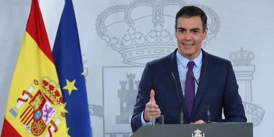 Pedro Sánchez, presidente del Gobierno español