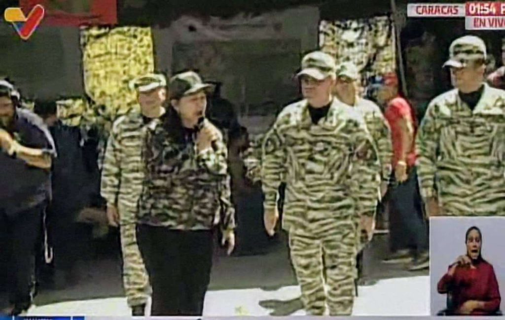 Special exercises were carried out in 5 seats from Caracas