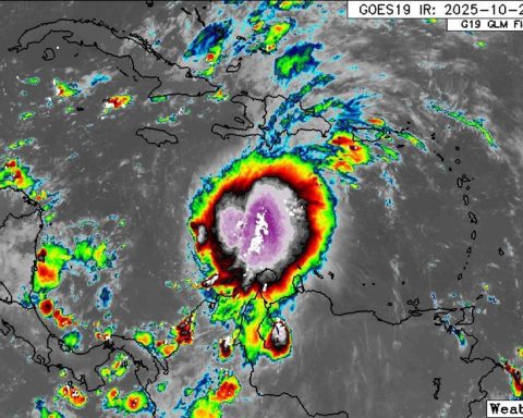 Storm Melissa moves slowly in the Caribbean; Cuba on alert in the face of its “gradual intensification”
