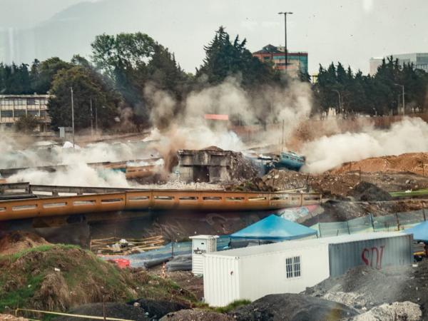 Success in the implosion of the bridges on 13th Street and 25th Street, in Bogotá: what's next?