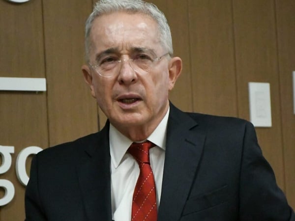 Álvaro Uribe Vélez, expresidente condenado.