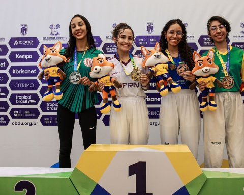 Taekwondo athlete says goodbye to his last JUBs with third championship