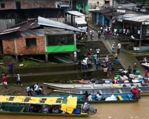 Terrorist attack with drones left a uniformed injured in bass calima, Buenaventura