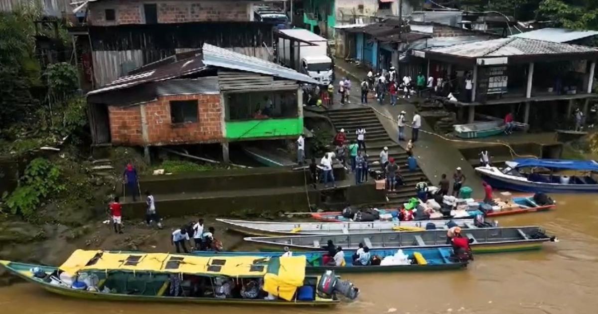 Terrorist attack with drones left a uniformed injured in bass calima, Buenaventura