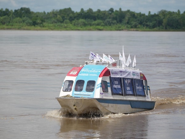 Travesía en el río Magdalena.
