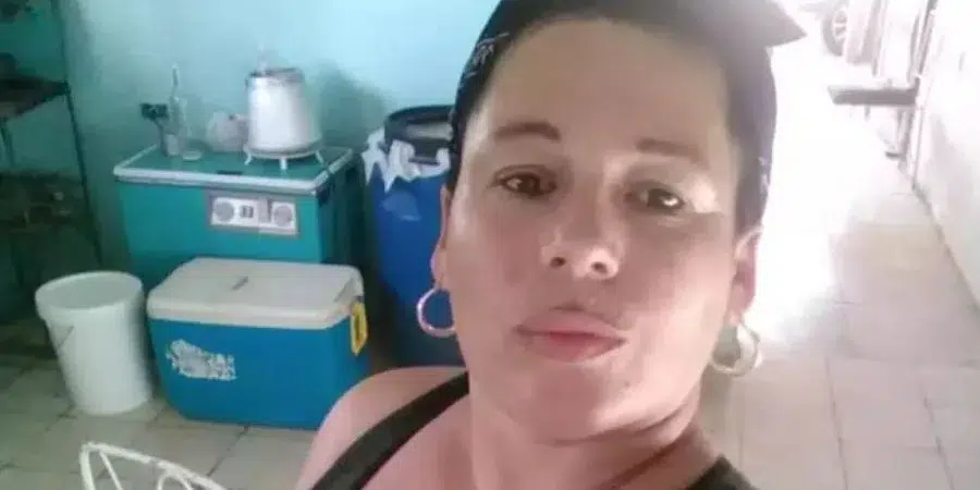 La presa política cubana Yilian Oramas García