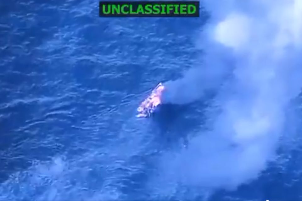 The US attacks another boat in the Caribbean: they affirm that four "narcoterrorist" died