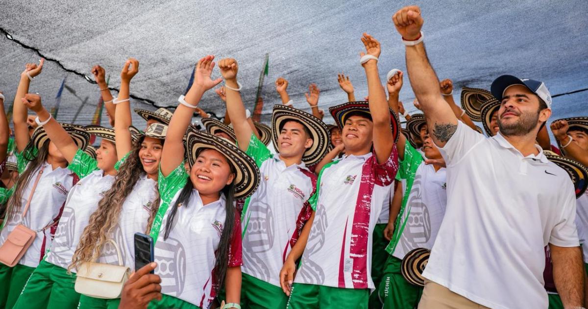 The V Departmental and Paradepartamental Games in Córdoba were inaugurated