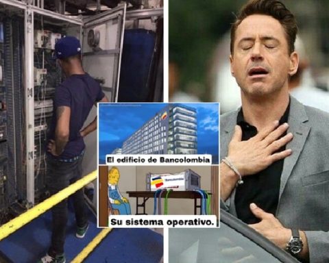 Memes que deja falla en Bancolombia.