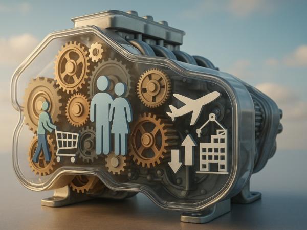 The economy would not lose its impulse at the end of the year, but requires surveillance