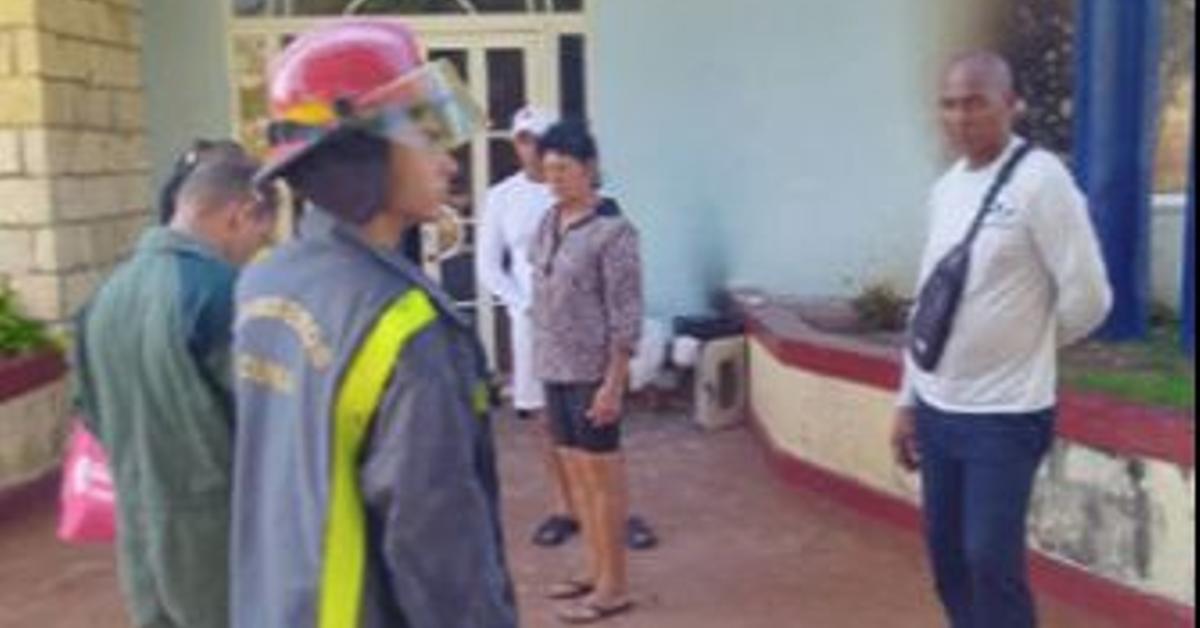 The fire for a gas explosion in a Caibarién hotel leaves three injured