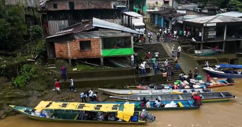 The humanitarian crisis continues in Bajo Calima, Buenaventura: more than 500 families confined