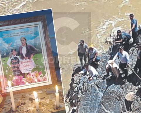 The search for missing people continues in the Mantaro River and they only find a minor's shoe