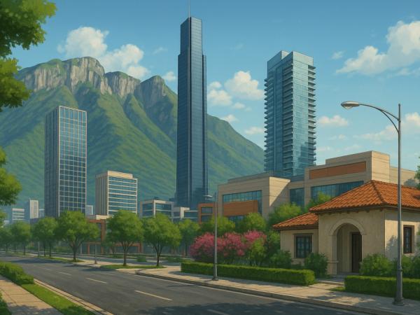 The town that has the highest indicators of wealth and security in all of Latin America