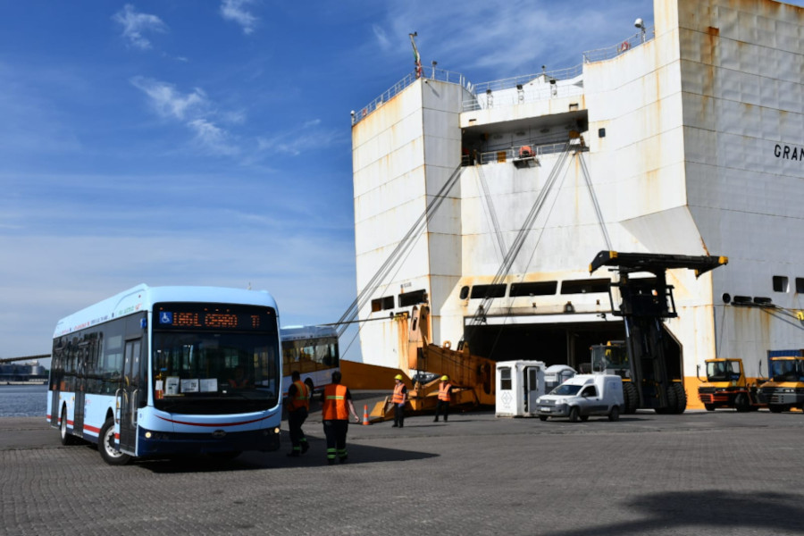 There are 221 electric buses and the idea is to total 281 at the end of the year