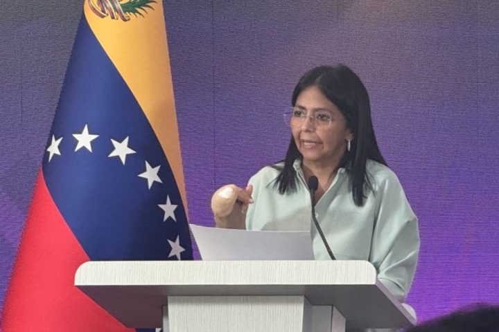 "There is a growth in food consumption," says Vice President Delcy Rodríguez